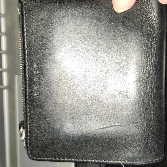 Men's Leather Coach Wallet - Picture 1 of 7